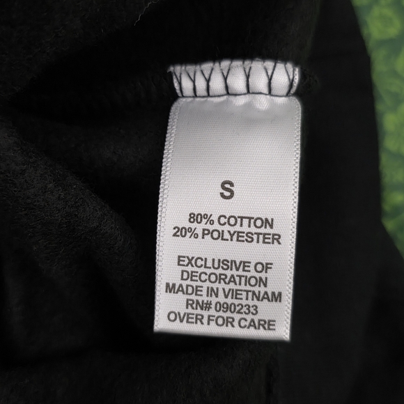 Essentials Classic Black Hoodie - Picture 10 of 11